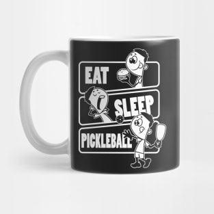 Eat Sleep Pickleball Repeat - Funny pickle ball sport design Mug